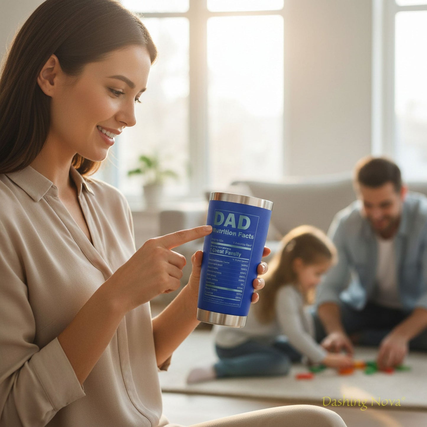 Best Dad Ever Tumbler - Father's Day & Birthday Gift for Dad