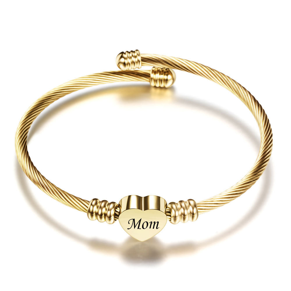 Stainless Steel Bracelets for Mom