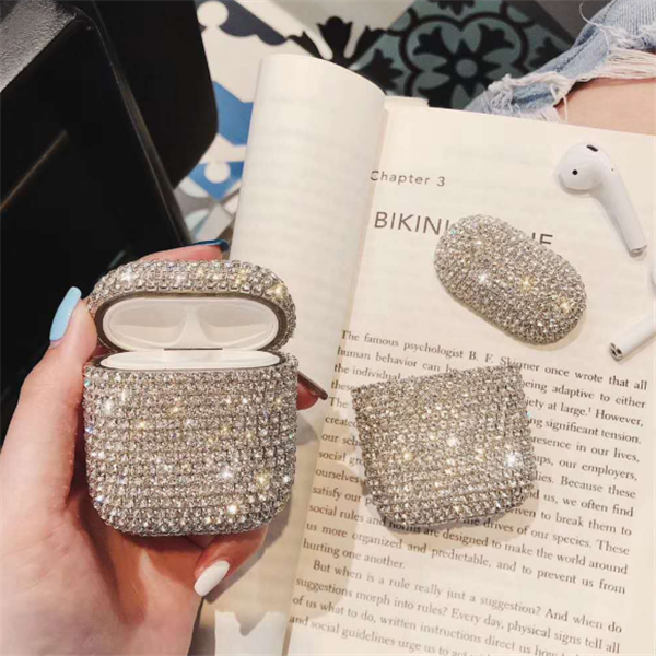 Luxury Rhinestone AirPods Case