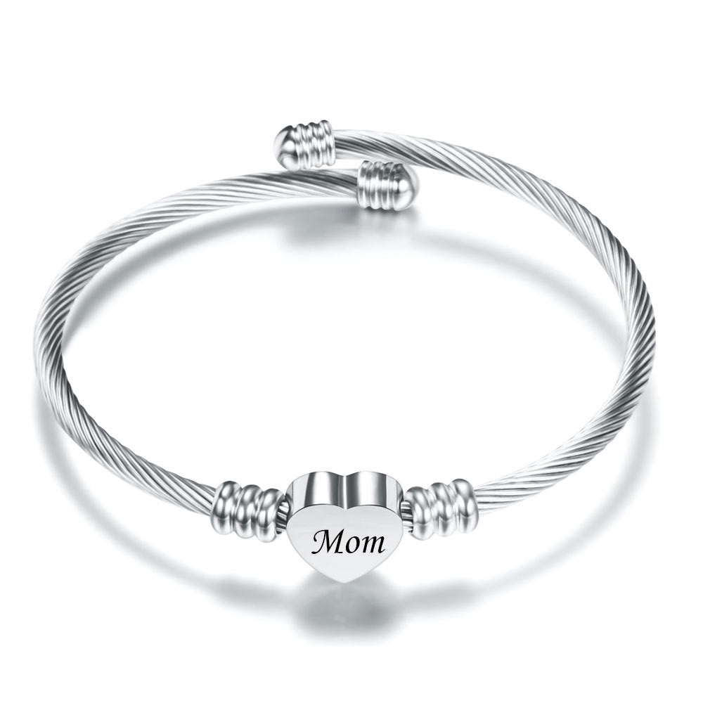 Stainless Steel Bracelets for Mom