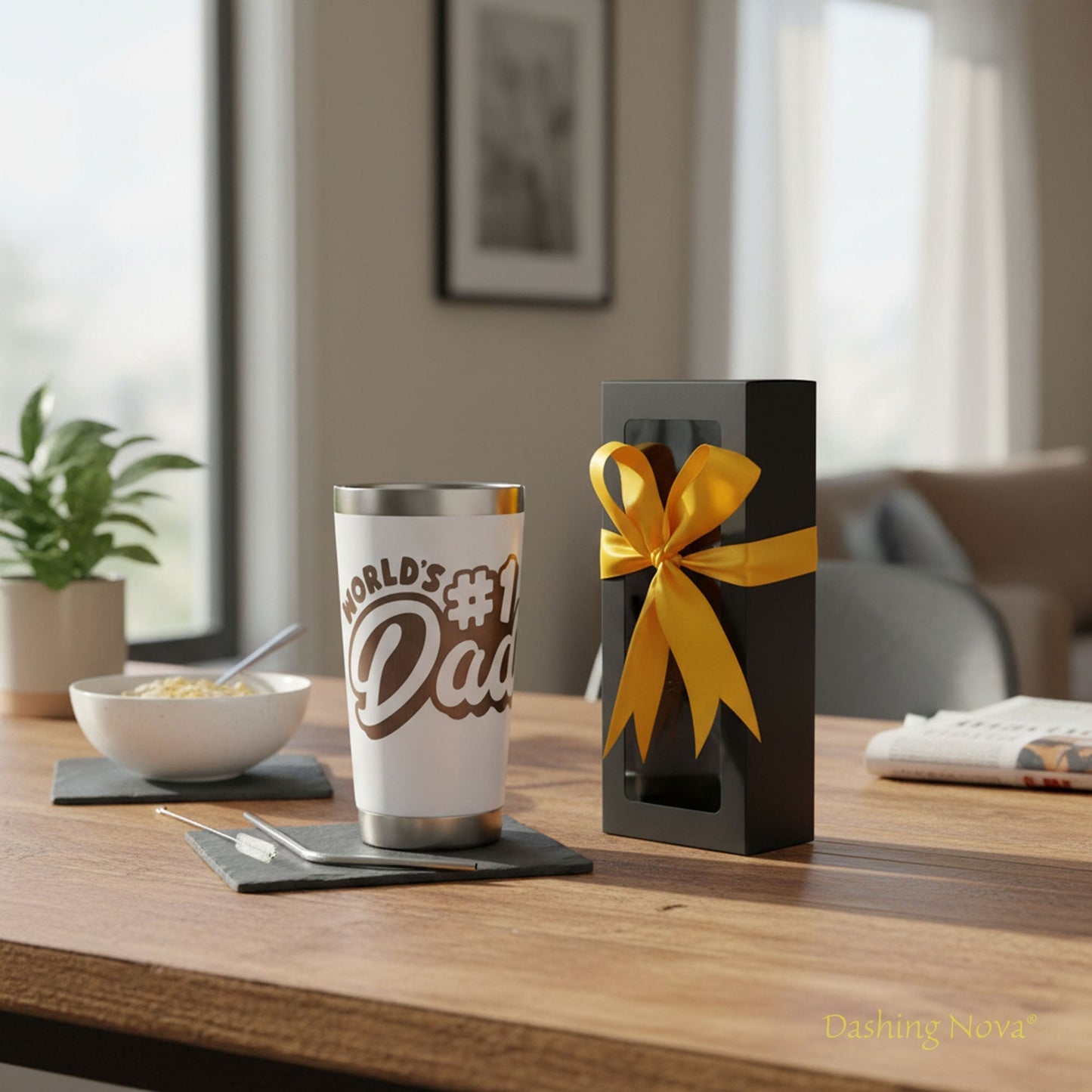Best Dad Ever Tumbler - Father's Day & Birthday Gift for Dad