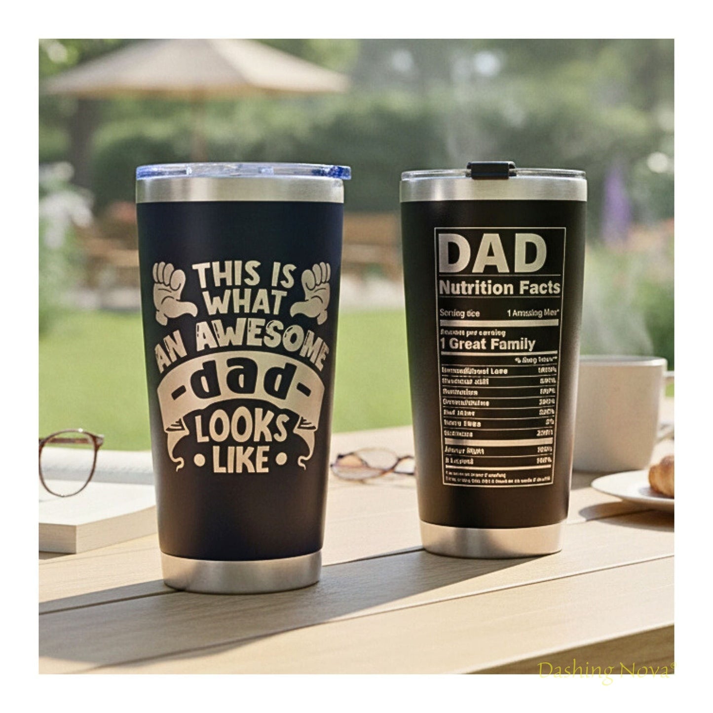 Best Dad Ever Tumbler - Father's Day & Birthday Gift for Dad