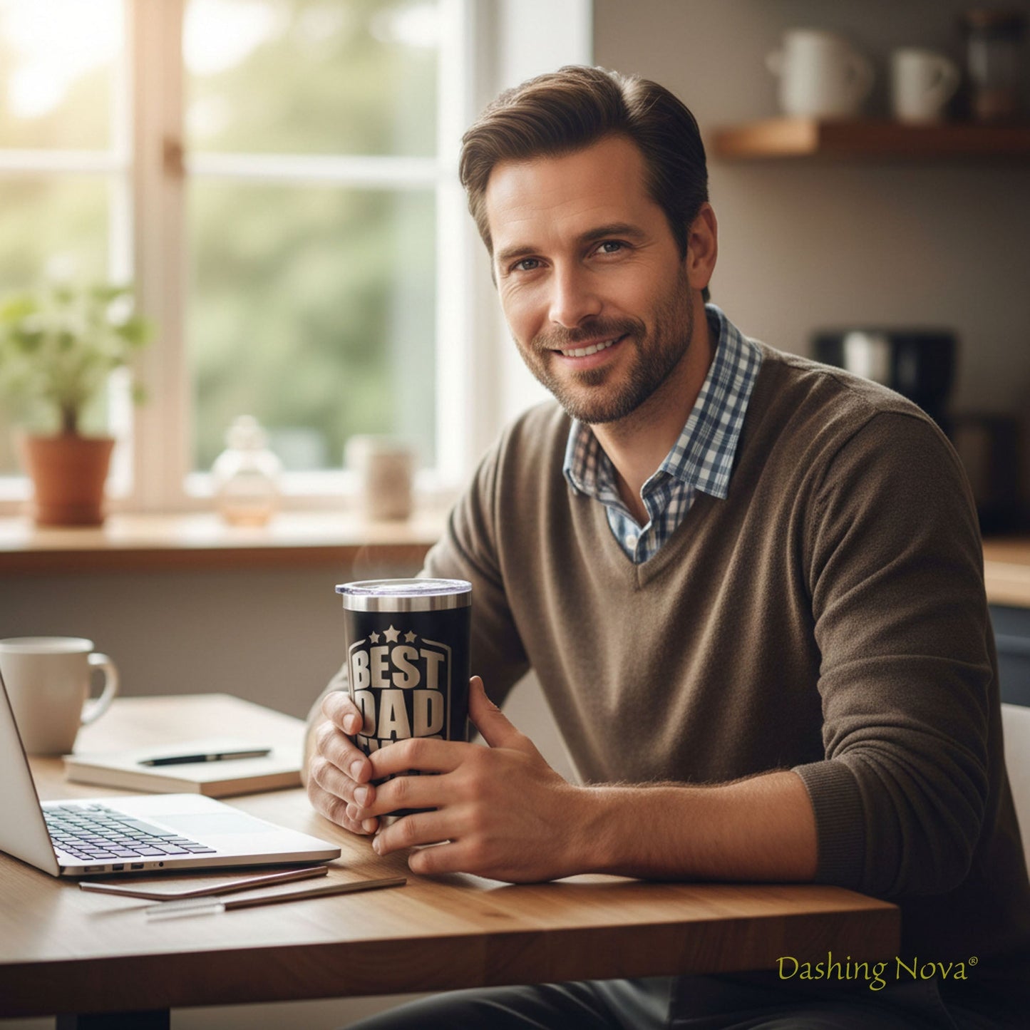 Best Dad Ever Tumbler - Father's Day & Birthday Gift for Dad
