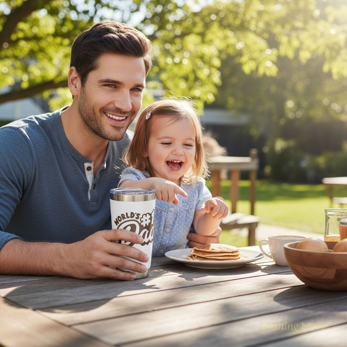 Best Dad Ever Tumbler - Father's Day & Birthday Gift for Dad