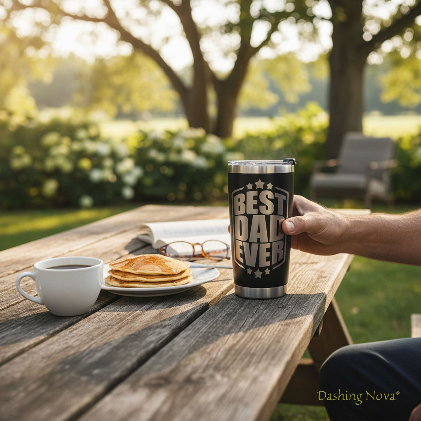 Best Dad Ever Tumbler - Father's Day & Birthday Gift for Dad