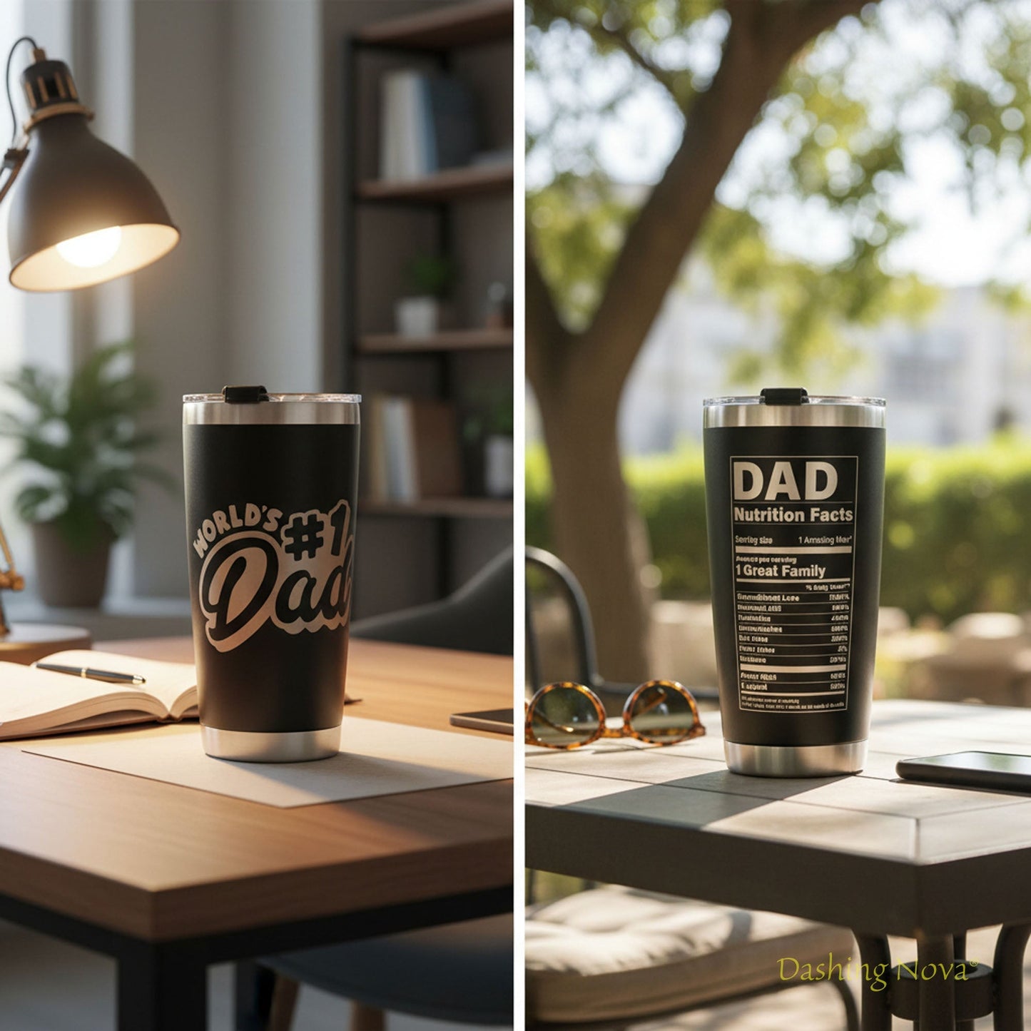 Best Dad Ever Tumbler - Father's Day & Birthday Gift for Dad