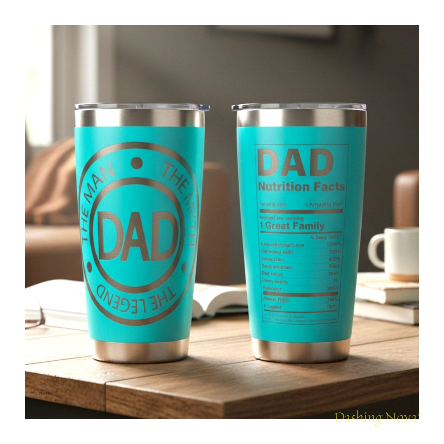 Best Dad Ever Tumbler - Father's Day & Birthday Gift for Dad