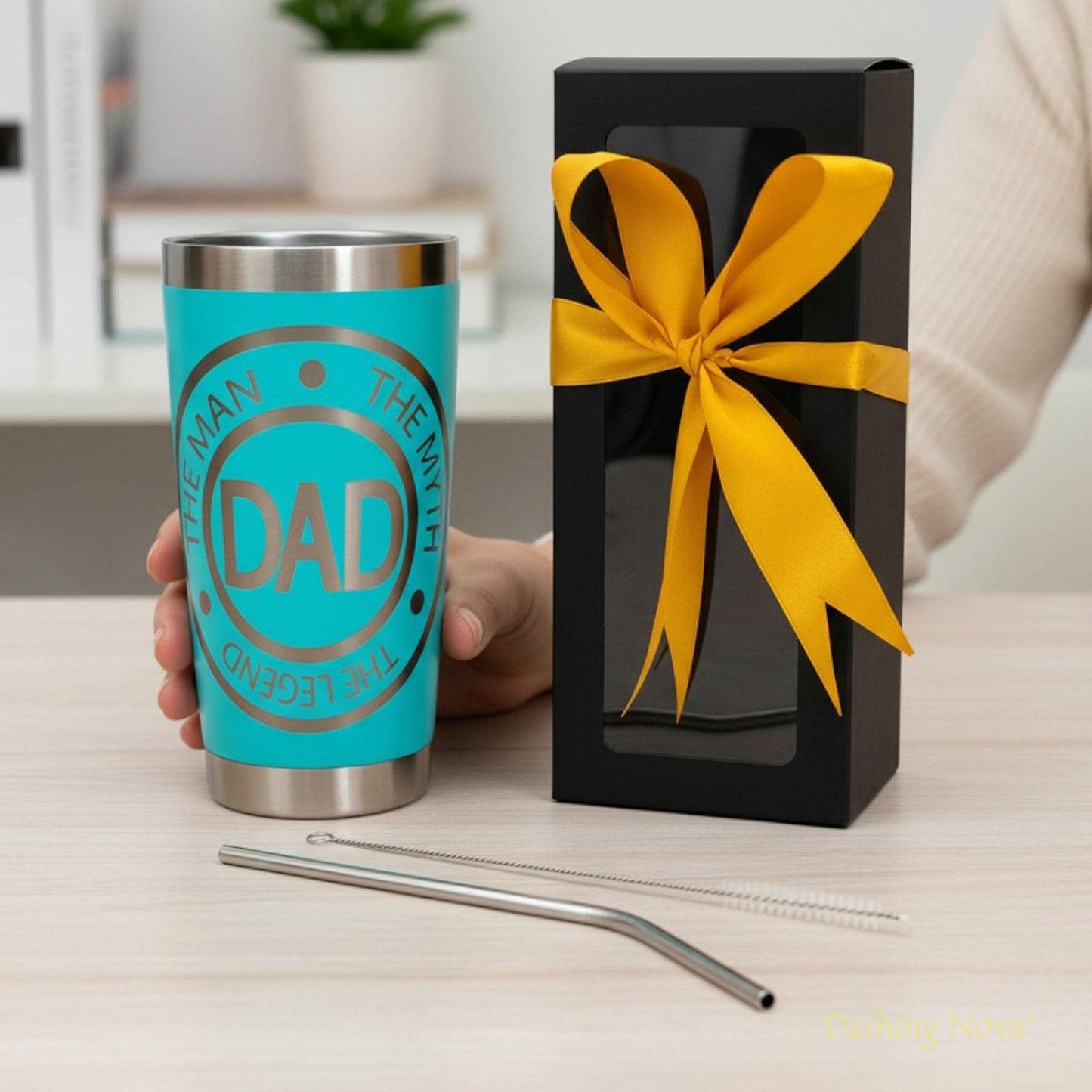 Best Dad Ever Tumbler - Father's Day & Birthday Gift for Dad