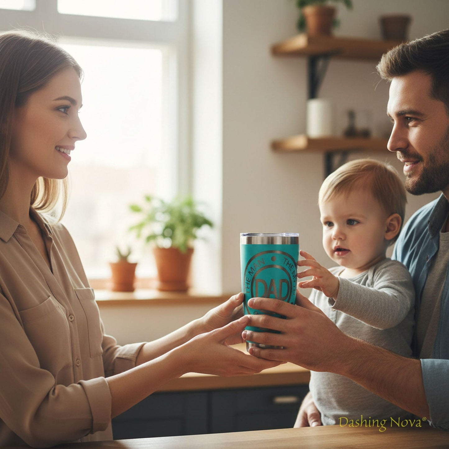 Best Dad Ever Tumbler - Father's Day & Birthday Gift for Dad