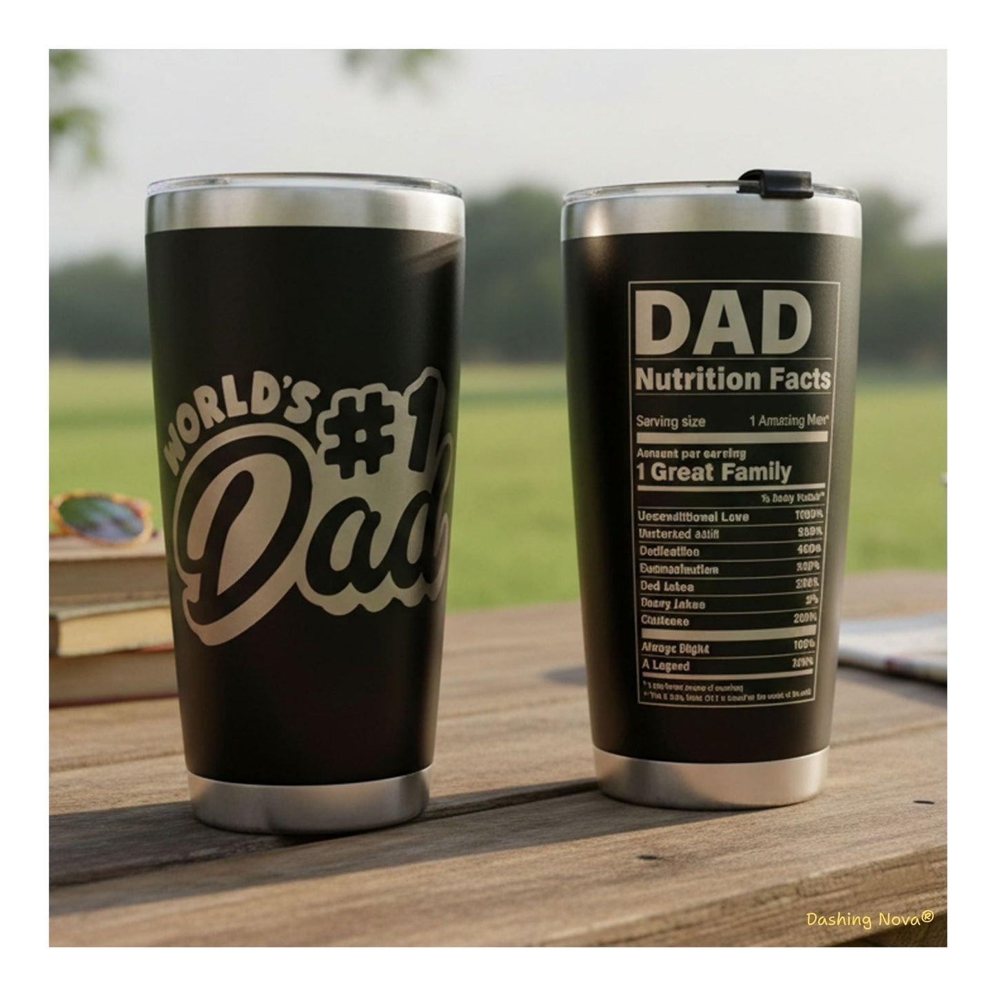 Best Dad Ever Tumbler - Father's Day & Birthday Gift for Dad