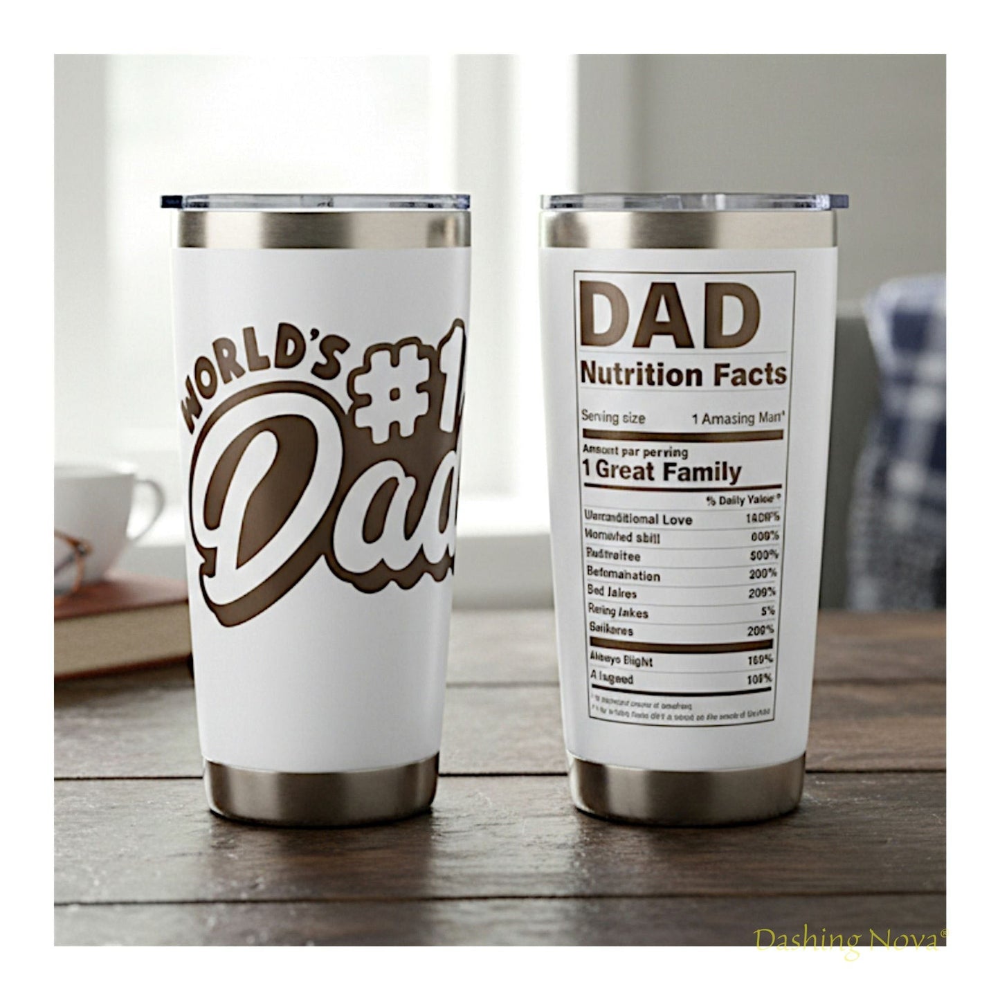 Best Dad Ever Tumbler - Father's Day & Birthday Gift for Dad