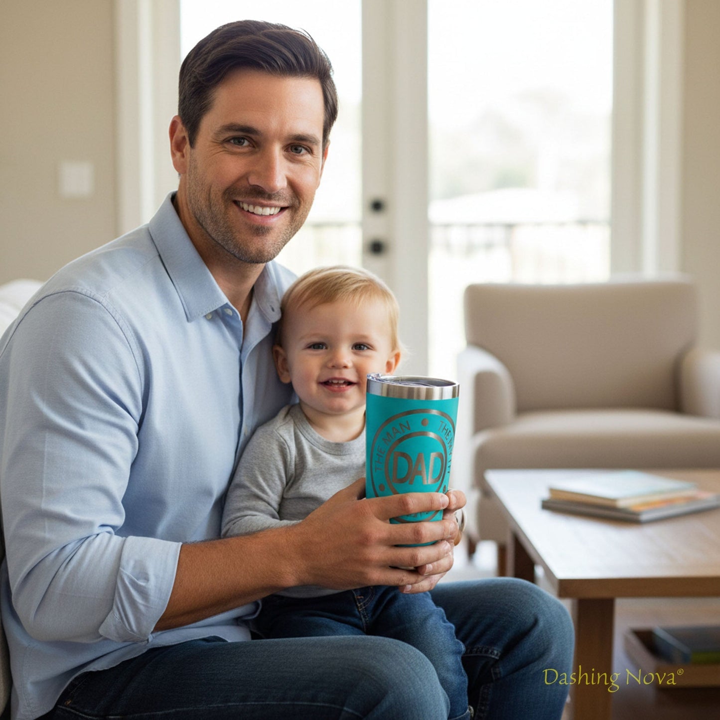 Best Dad Ever Tumbler - Father's Day & Birthday Gift for Dad