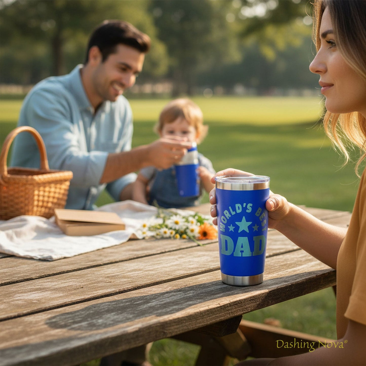Best Dad Ever Tumbler - Father's Day & Birthday Gift for Dad