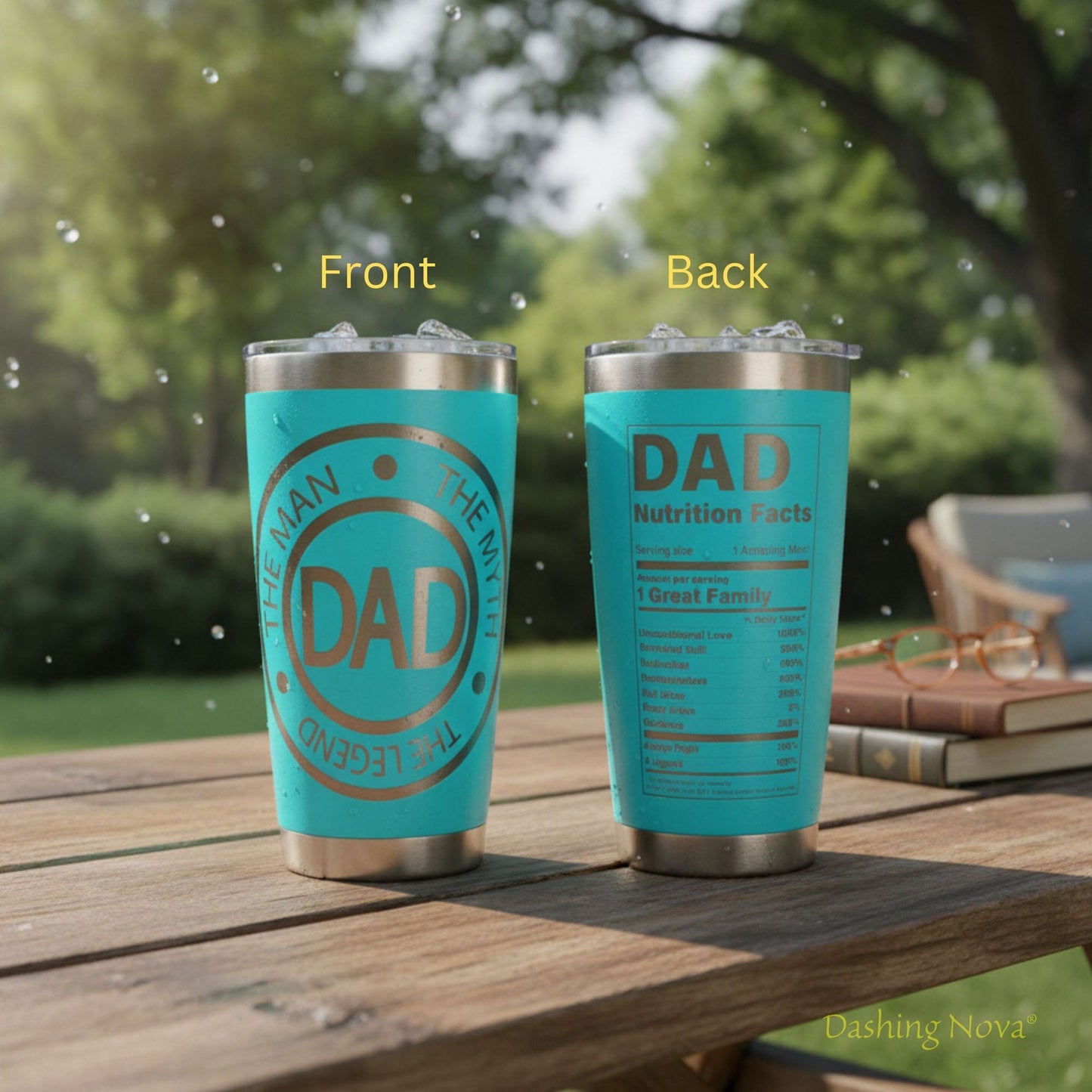 Best Dad Ever Tumbler - Father's Day & Birthday Gift for Dad
