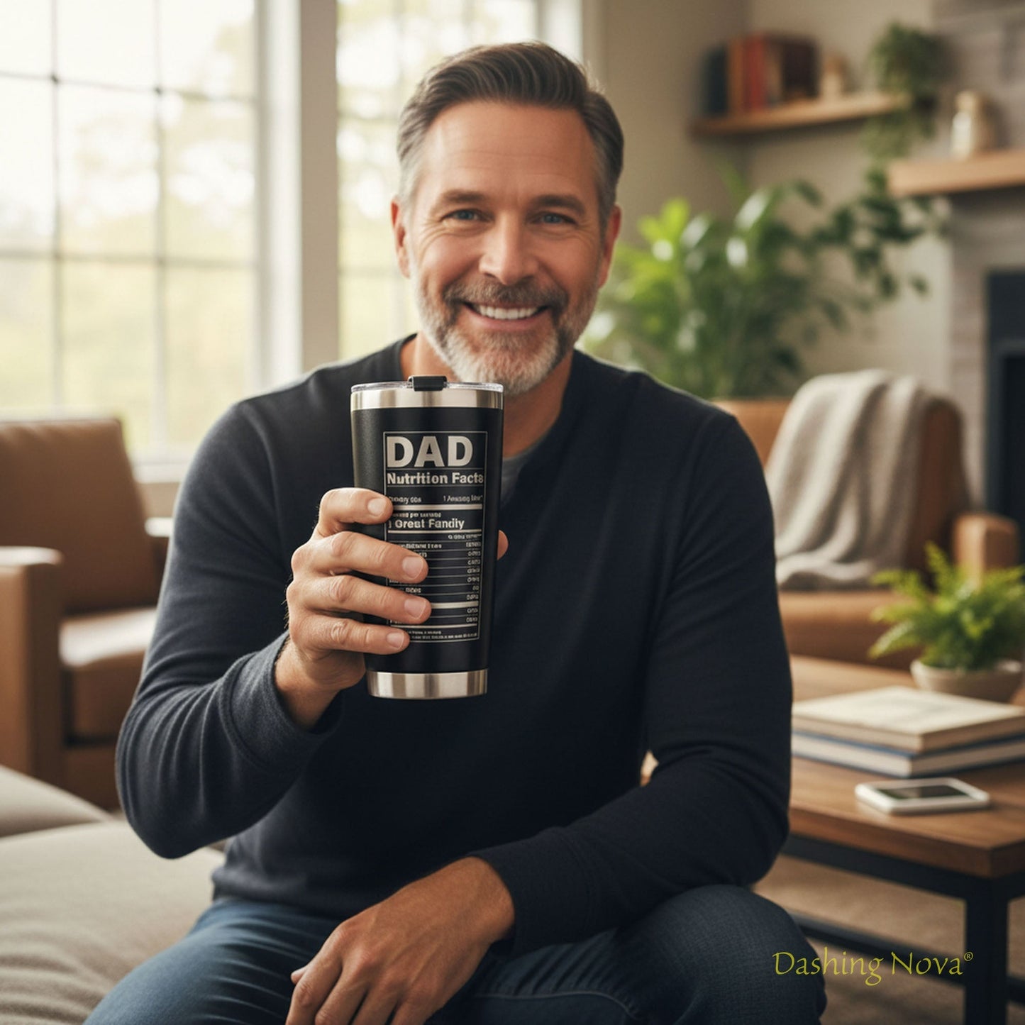 Best Dad Ever Tumbler - Father's Day & Birthday Gift for Dad